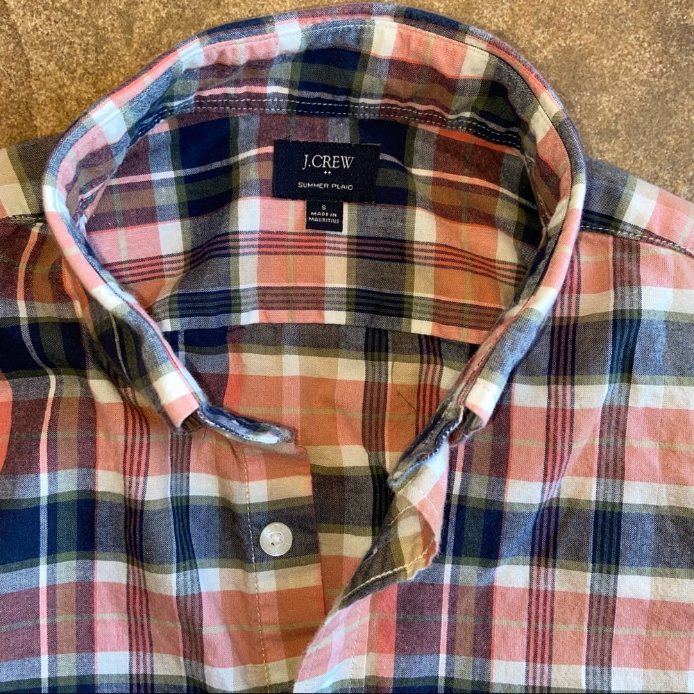LIKE NEW - J.Crew Plaid Button Up Shirt - Picture 7 of 10